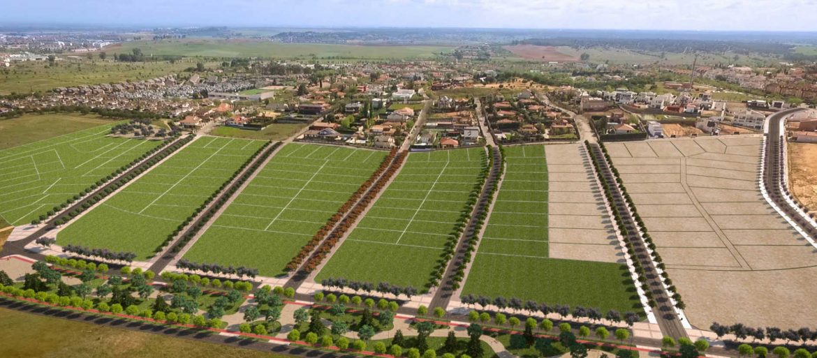 obra de urbanización